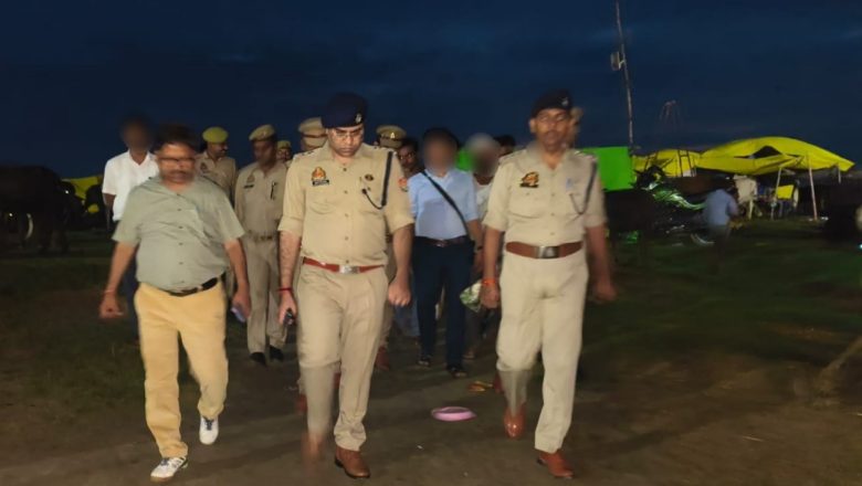 बाढ़ प्रभावित क्षेत्रों का पुलिस उपायुक्त ने किया निरीक्षण, राहत कार्यों को लेकर दिए आवश्यक निर्देश