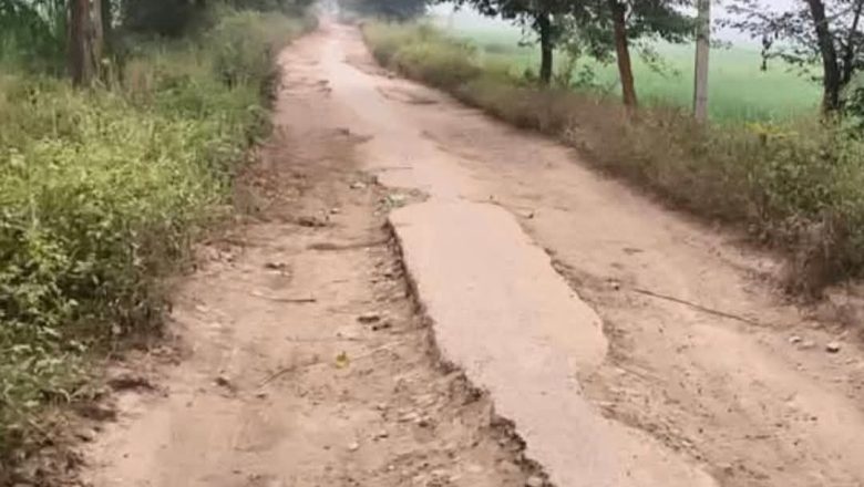 बड़े बड़े दावे की पोल खोलता असवा ग्रामसभा का यह मार्ग…